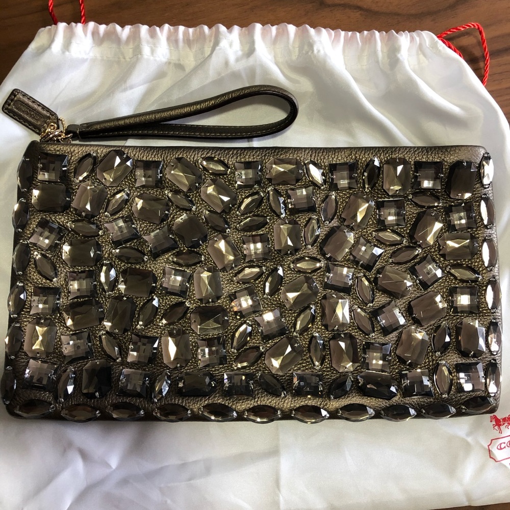 Hand made Coach Clutch Bag